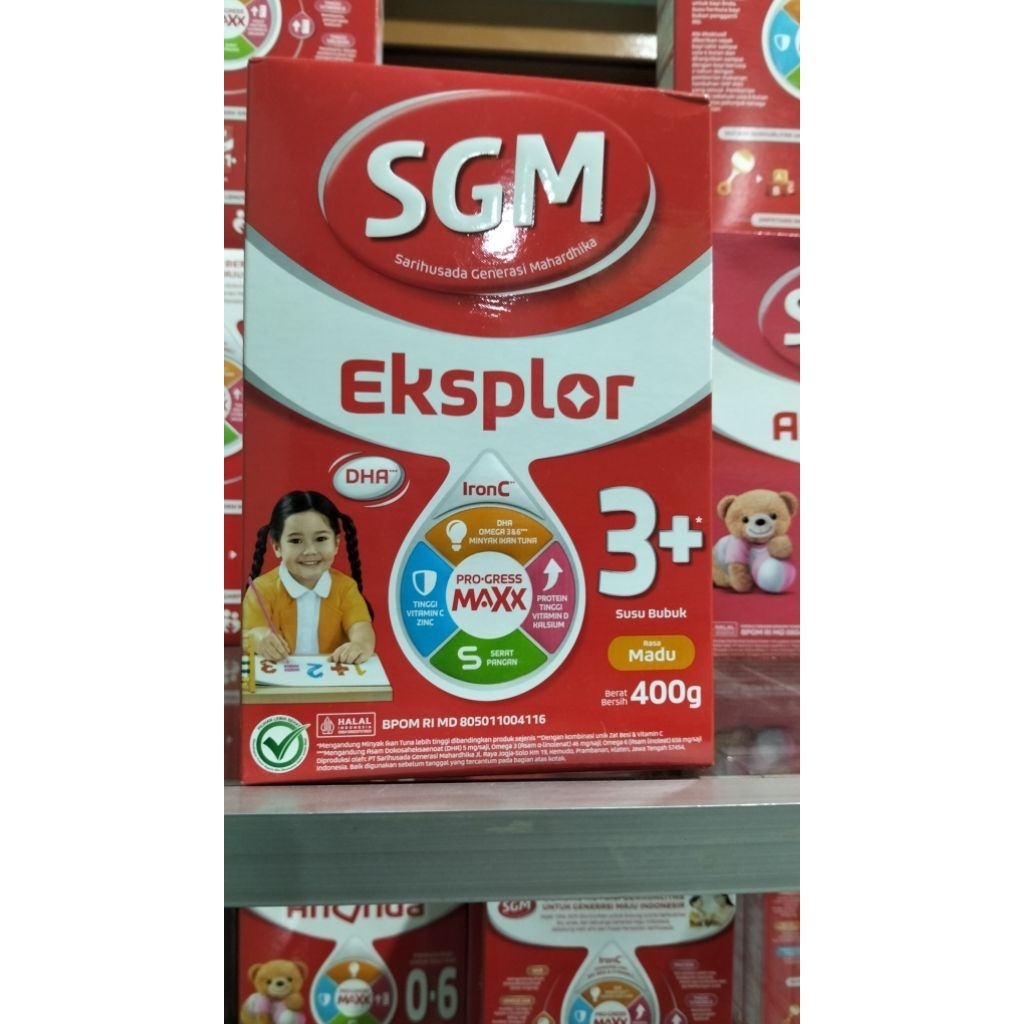 SGM 3+ Madu & Vanila 400gr