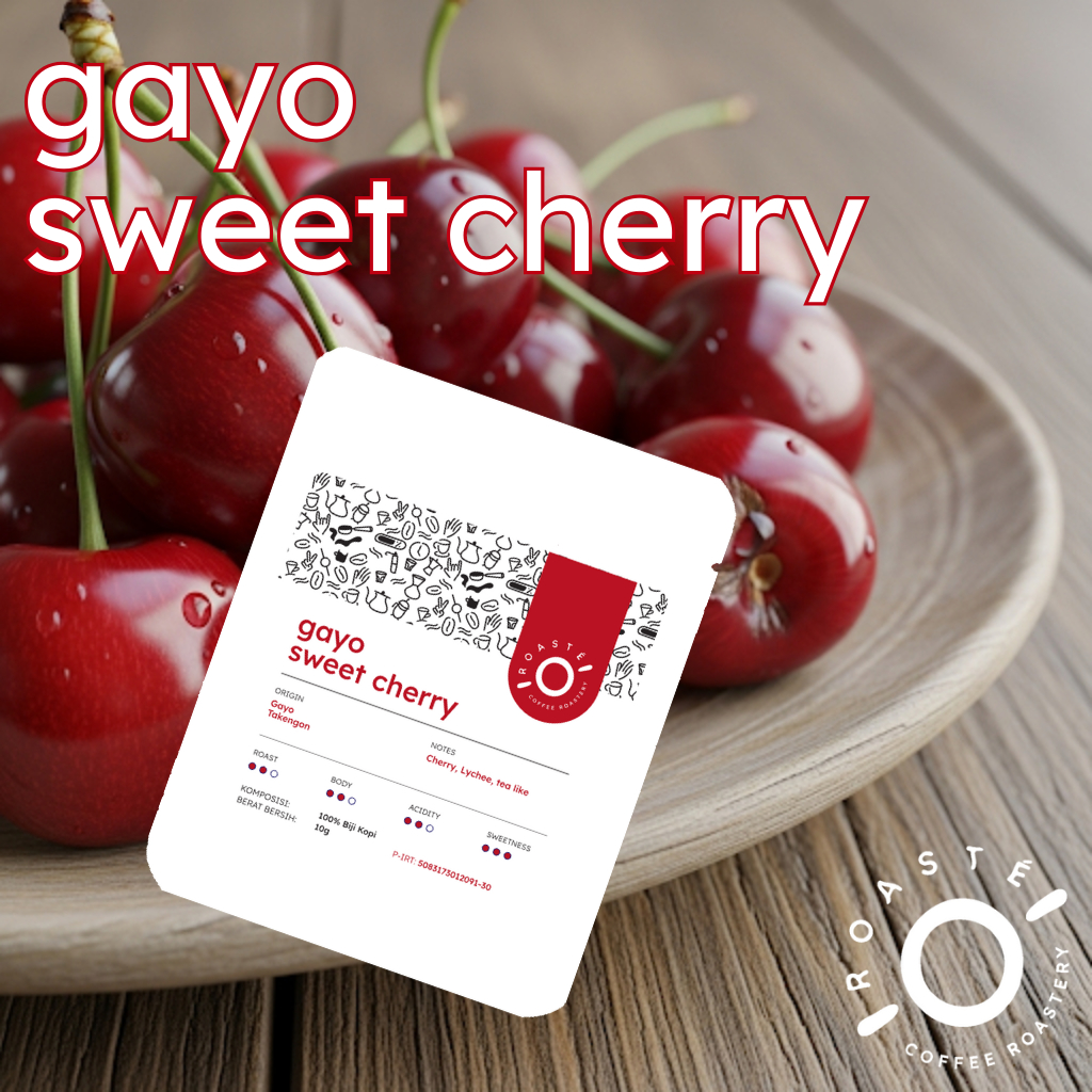 

Gayo Sweet Cherry Drip Bag 10gr - Coffee Kopi Arabica Specialty Gayo Anaerob Natural V60