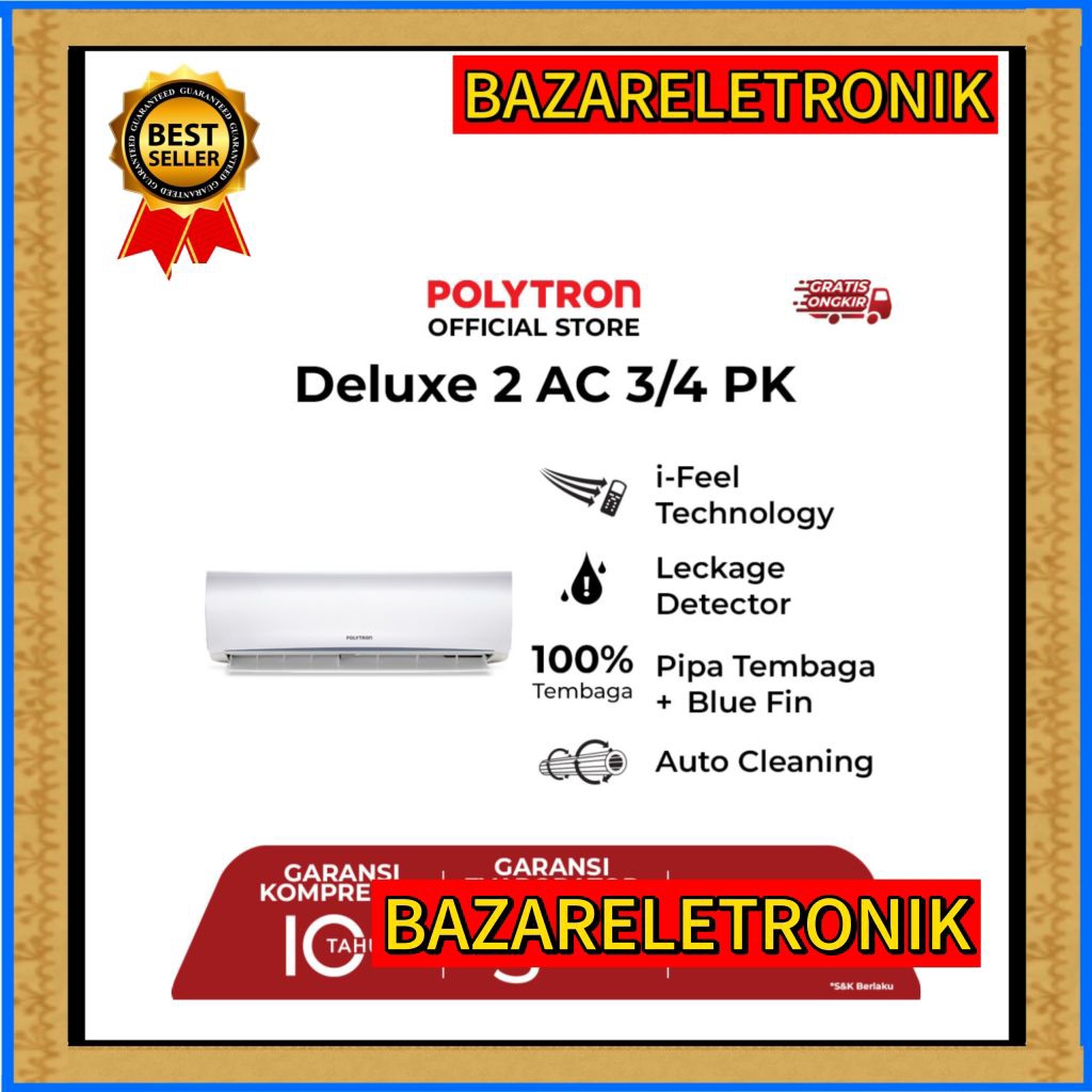 Polytron AC Split PAC 07VH - Pendingin Ruangan Efisien