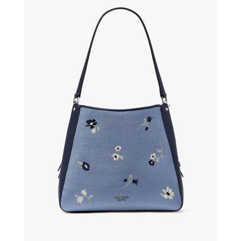 PL ks leila flower shoulder navy