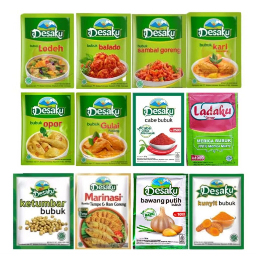 

Ladaku Bubuk Cabe Bubuk Bawang Putih Bubuk Ketumbar Bubuk Sachet