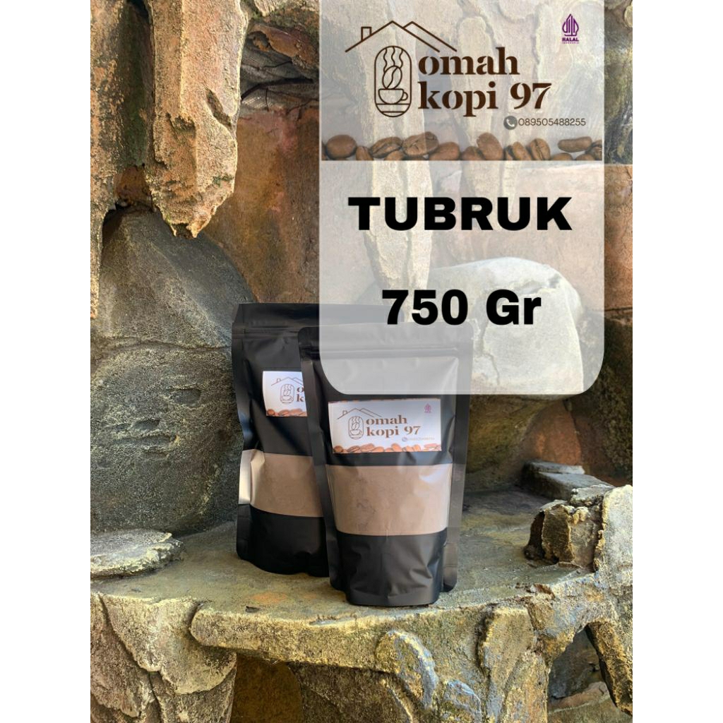 

Bubuk Kopi Tubruk 750gr Khas Jawa Timur rasa mantab