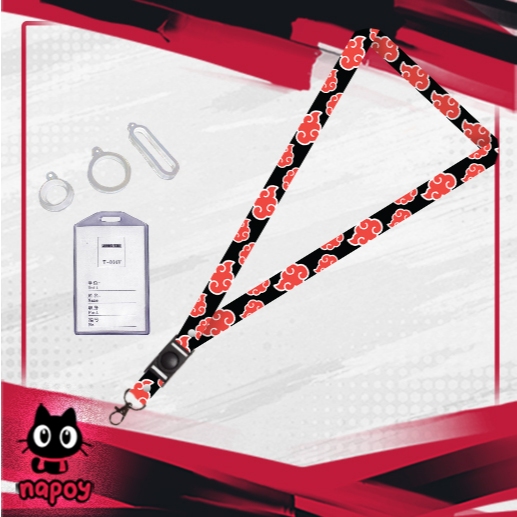 

Lanyard Id Card Anime Naruto Akatsuki