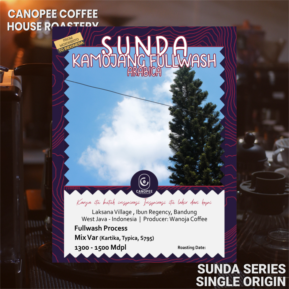 

Arabika "SUNDA Garut Kamojang Fullwash" - Roastbeans Single Origin Coffee