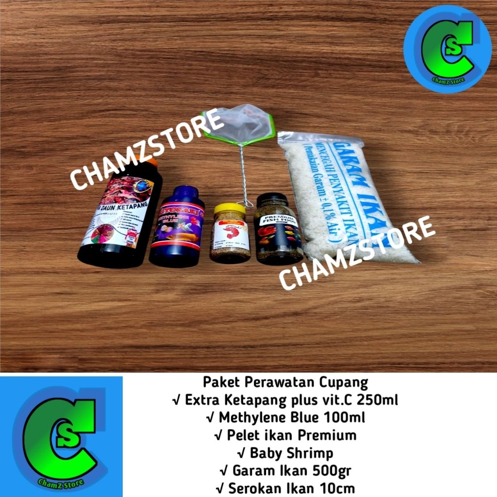 paket perawatan ikan cupang / paket hemat perawatan cupang