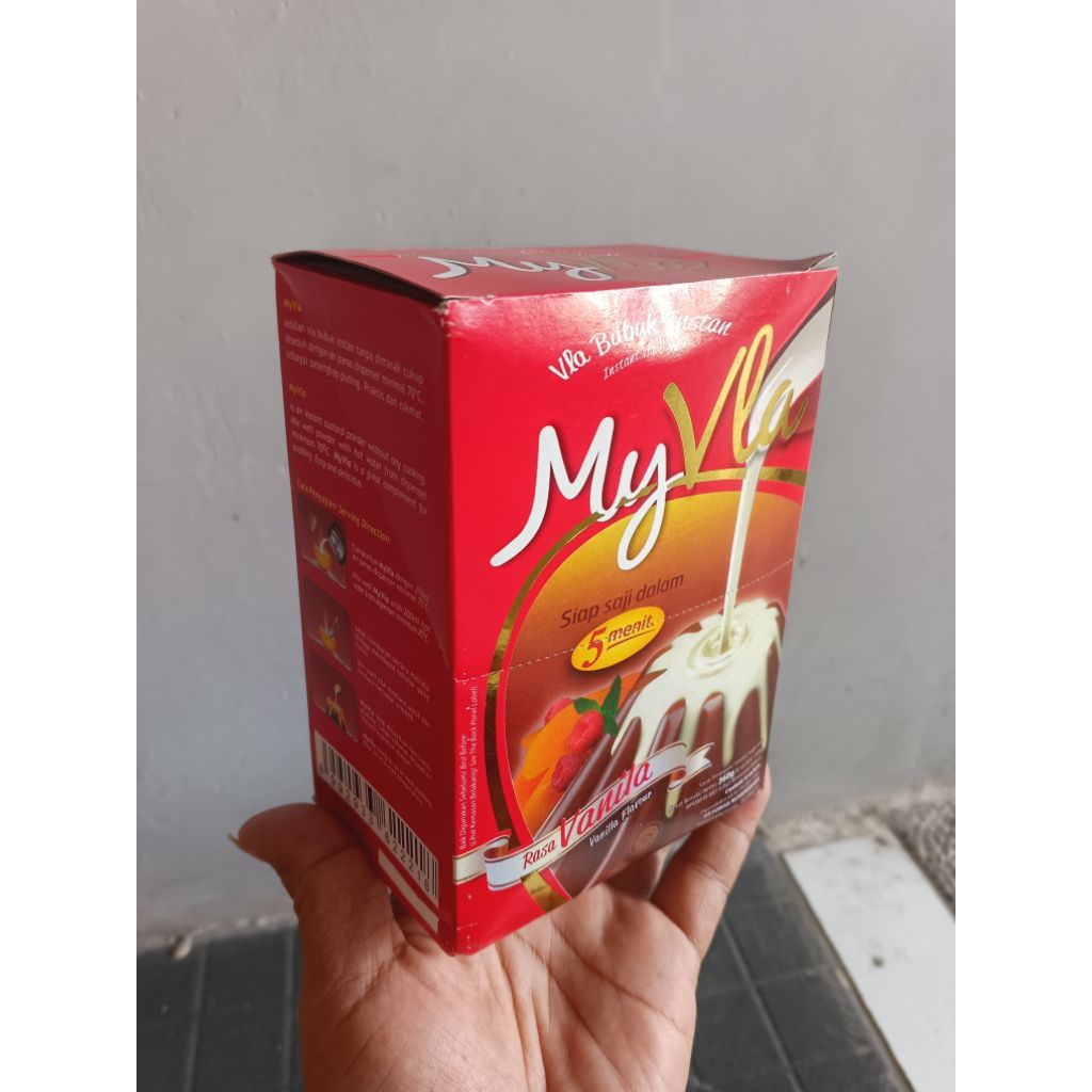 

My Vla Vanilla bubuk instan 1 box isi 6