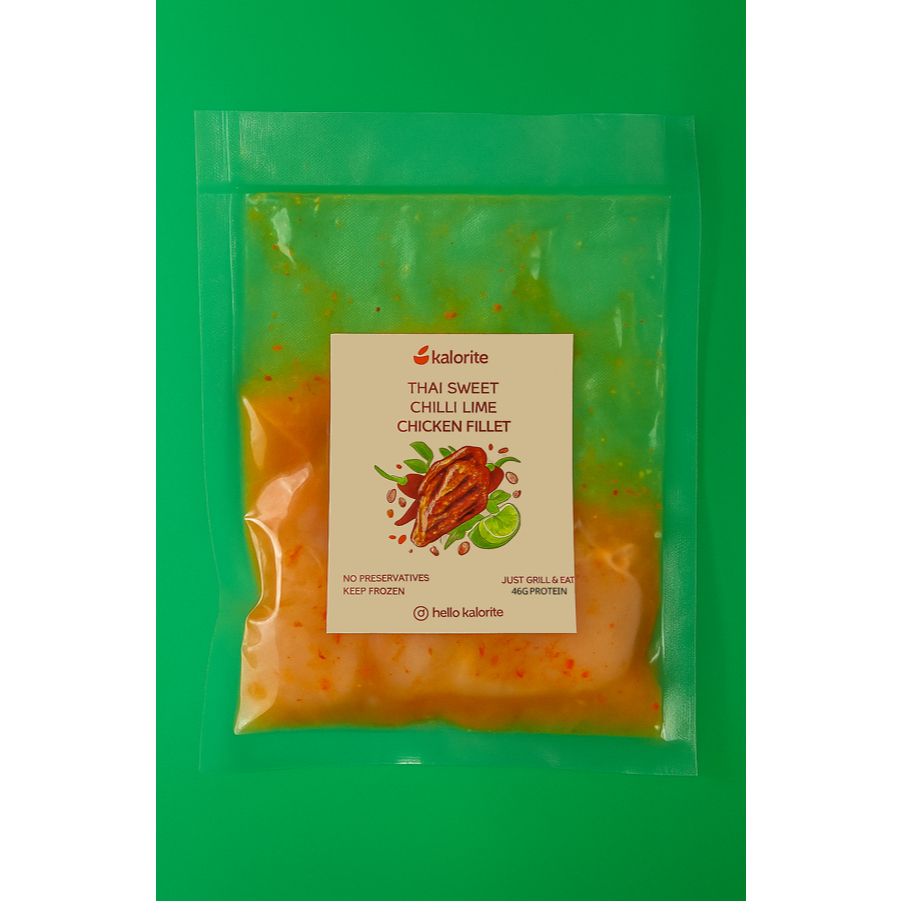 

Thai Sweet Chili Lime Chicken – Dada Ayam Fillet Bumbu Pedas Manis Ala Thai | High Protein | Kalorite