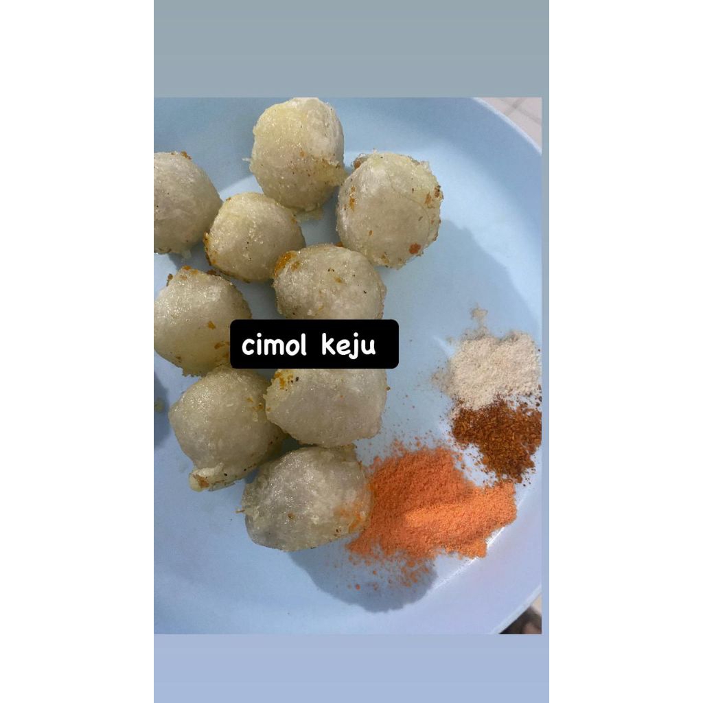 

Cimol Keju + Bumbu