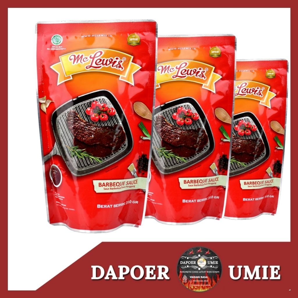 

BBQ Sauce 310 gram Mc Lewis