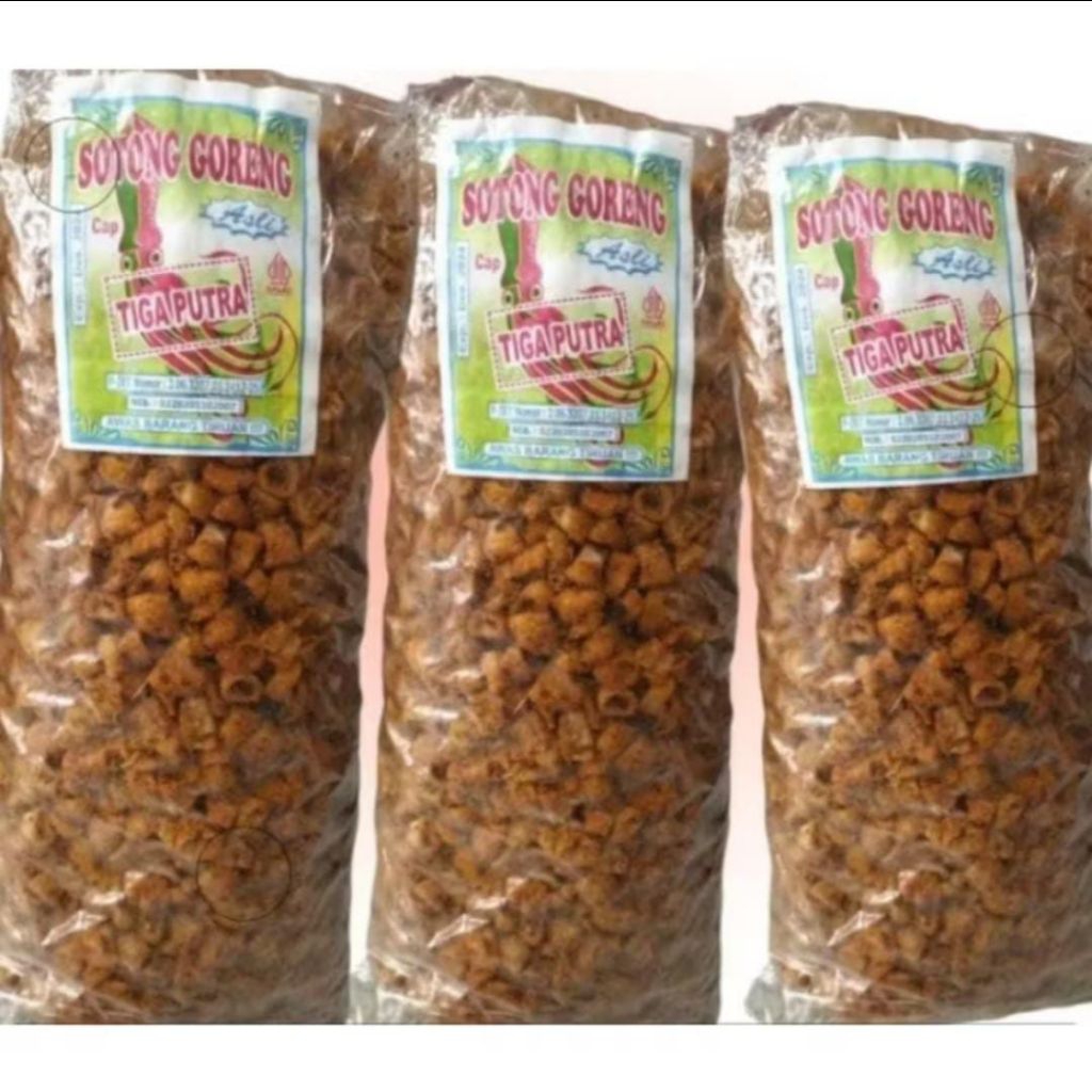 

Sotong Goreng Pedas Tiga Putra 3kg Dijamin Enak. DOMINATOR SHOP