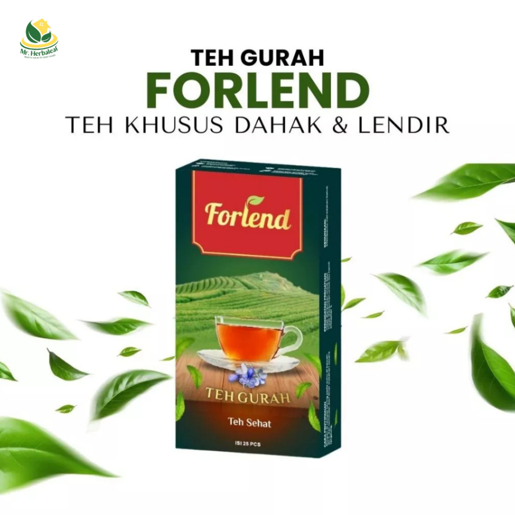 

Teh Gurah FORLEND- Bantu Atasi Batuk Berdahak, Asma, Sinusitis, Hidung Tersumbat- BPOM HALAL COD