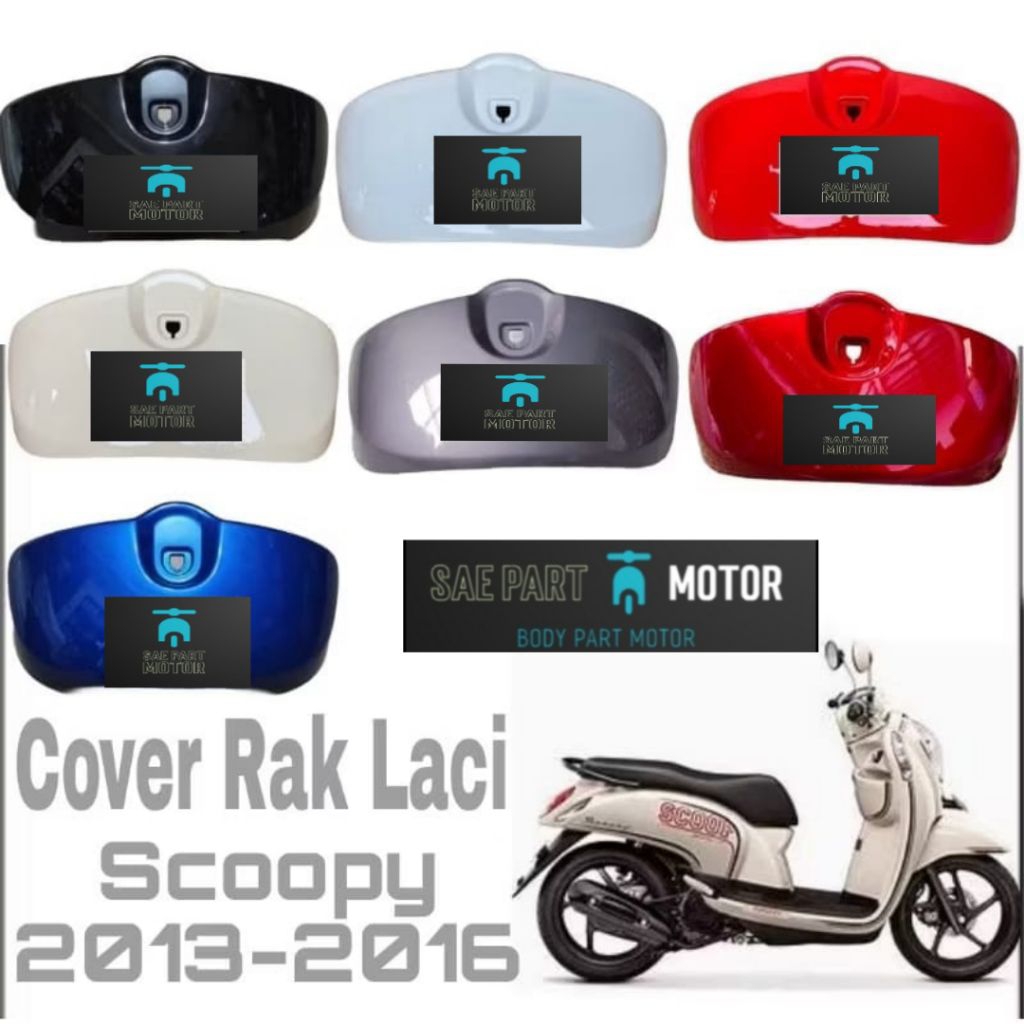 Cover Laci Scoopy Dasbor Scoopy Kantong Scoopy Gendongan Scoopy Fi Esp Ban Donat K93 2016-2019