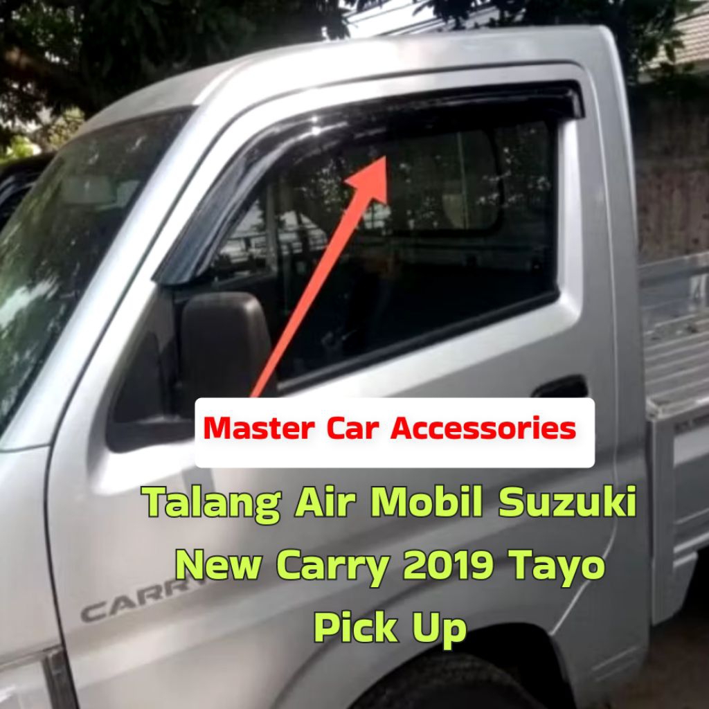 { MODEL SLIM } Talang Air Pintu Mobil Suzuki New Carry 2019 New Carry Tayo