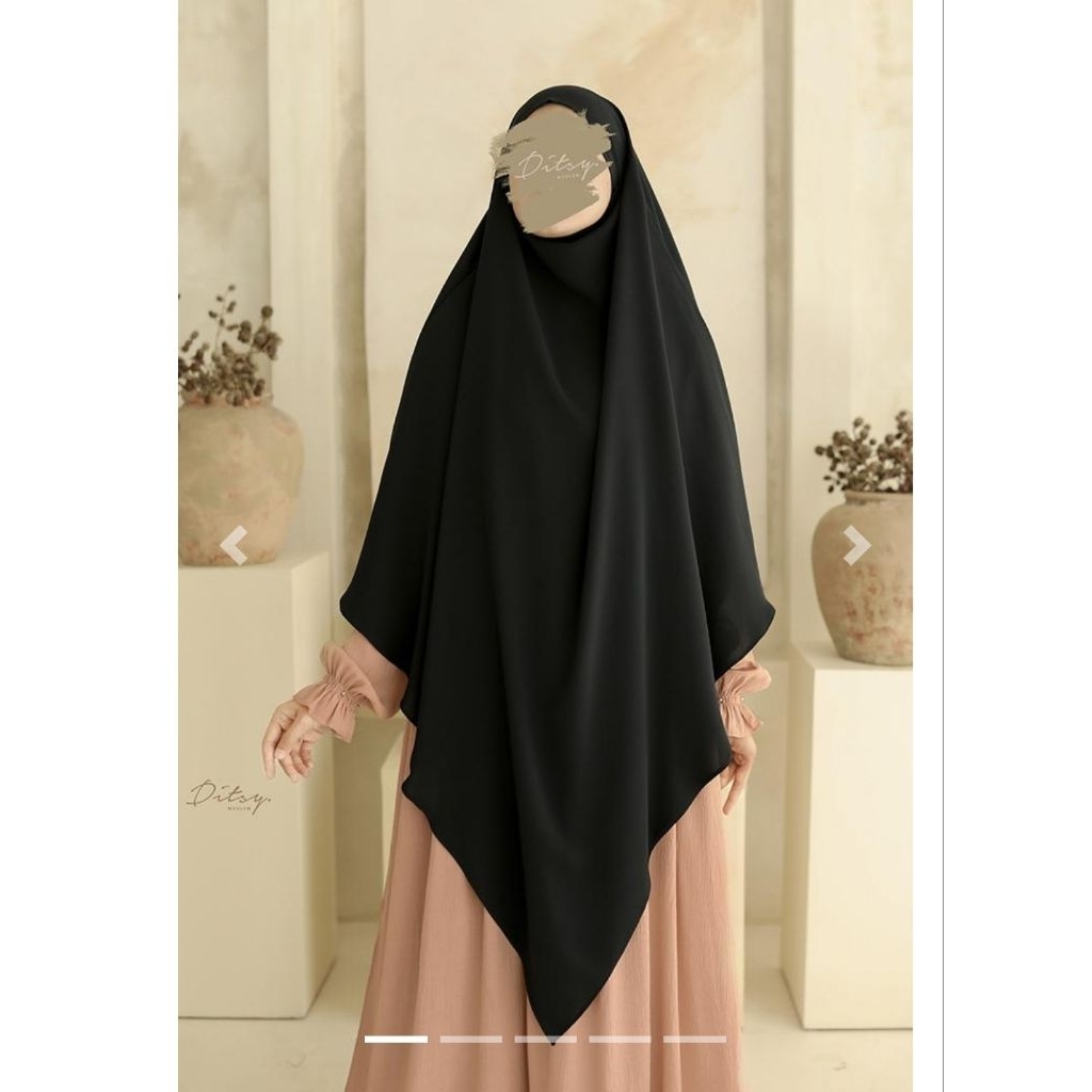 FK french khimar shaida  by ditsy moslem / jilbab size Reg