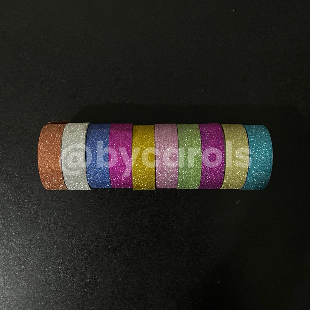 

ISOLASI SELOTIP GLITTER TAPE