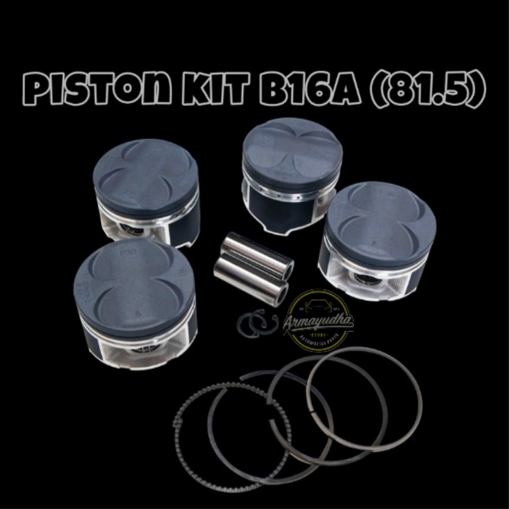 Piston kit Honda B16 B16A B16B Bseries engine