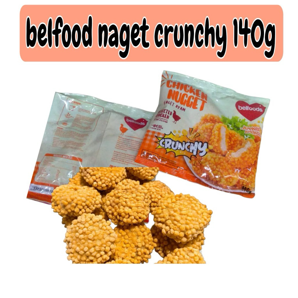 

Belfoods naget crunchy 140gr