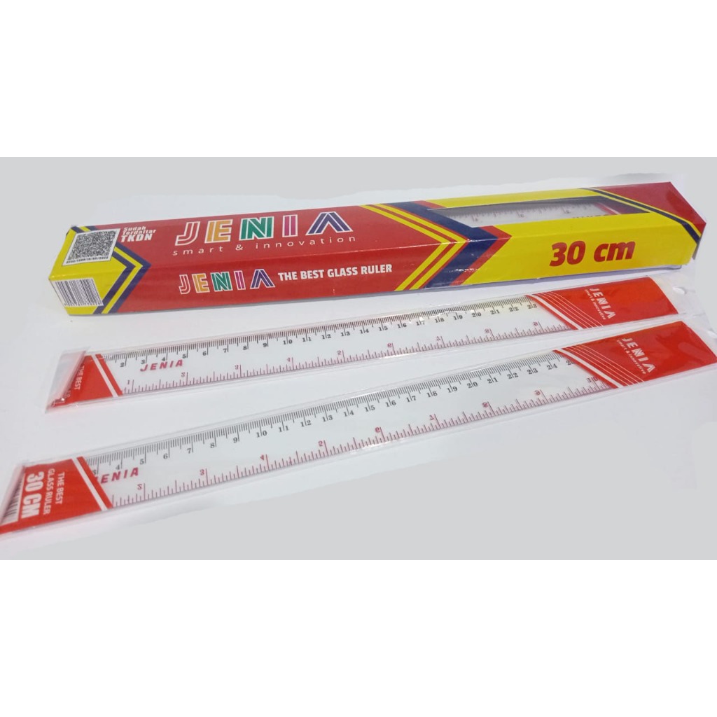 

rol penggaris tebal jenia kualitas the best 30 cm