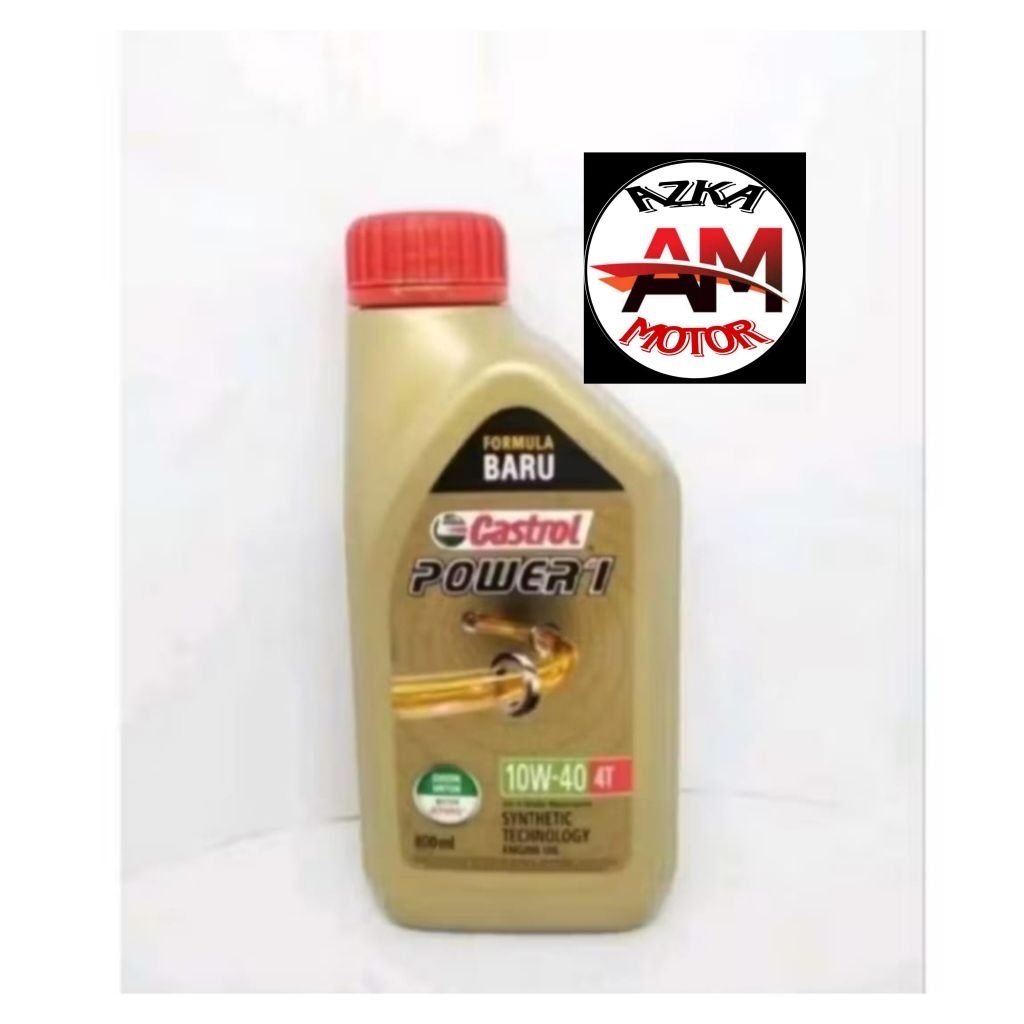 Castrol POWER 1 4T SAE 10W-40 gold 800ml/oli mesin castrol motor bebek manual