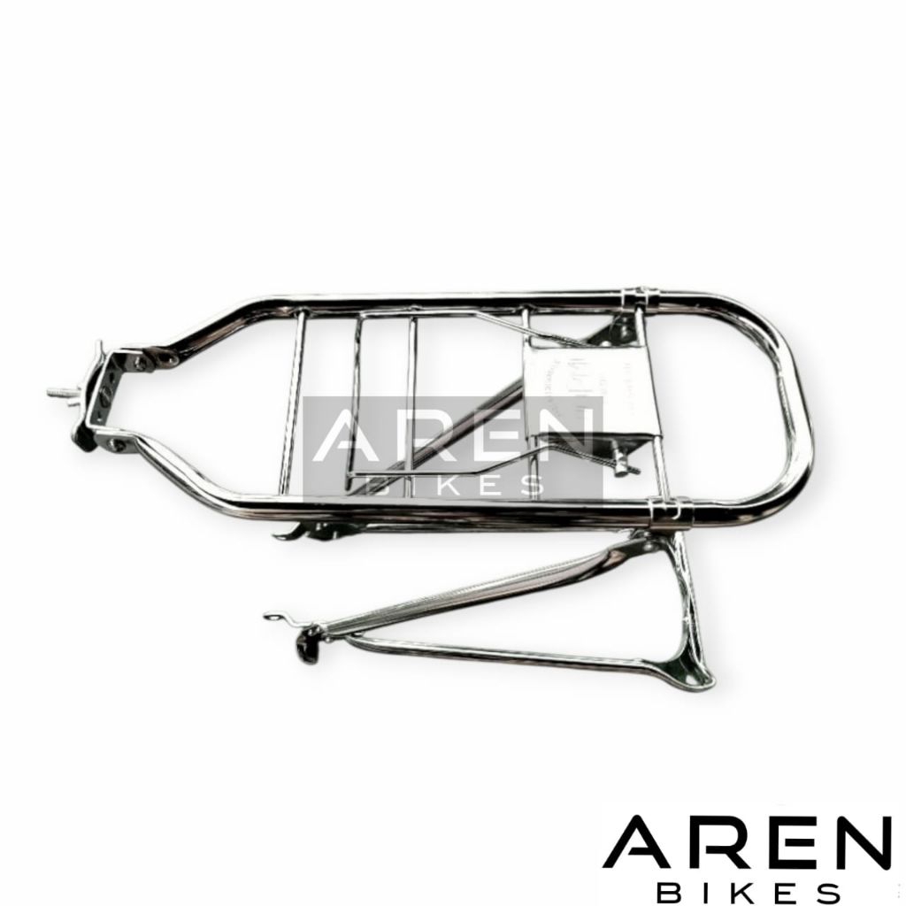 BONCENGAN BAGASI ANGSANG HOPMI SEPEDA ONTHEL ONTEL JOWO JAWA 28 BESI KROM CHROME RAK BELAKANG