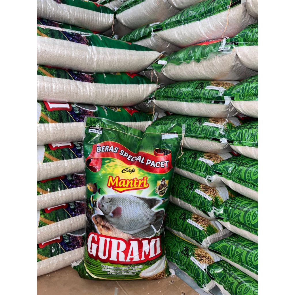 

BERAS CAP GURAMI DAN BERAS LOKAL