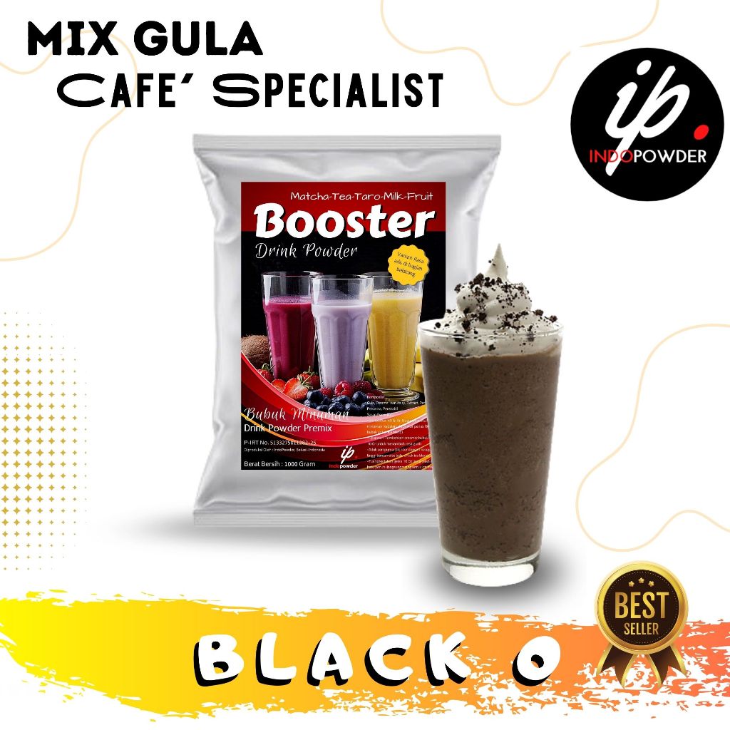 

Indopowder - Bubuk Minuman BLACK O 1Kg Untuk Cafe, Waralaba, Resto dan Usaha Minuman Kekinian