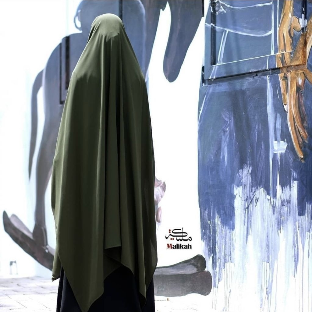 preloved french khimar essential by malikah