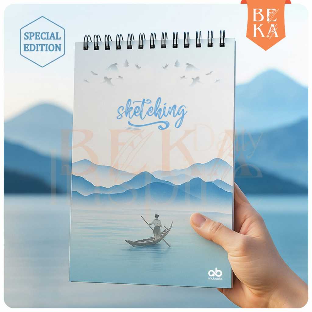 

Sketchbook Spiral A6 / A5 / A4 Buku Gambar Sketsa Aesthetic Premium - Notebook Sketching Artbook