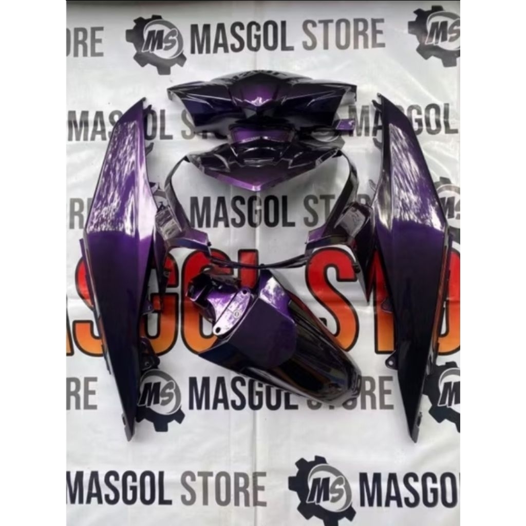 body halus beat fi warna hitam lembayung ungu