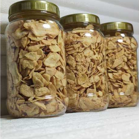 

120gr Bawang Putih Oven Asli Tanpa Tepung Terlaris Termurah COD Cemilan Snack Makanan Ringan Free