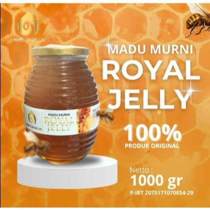 

AGH MADU MURNI ROYAL JELLY 500GR