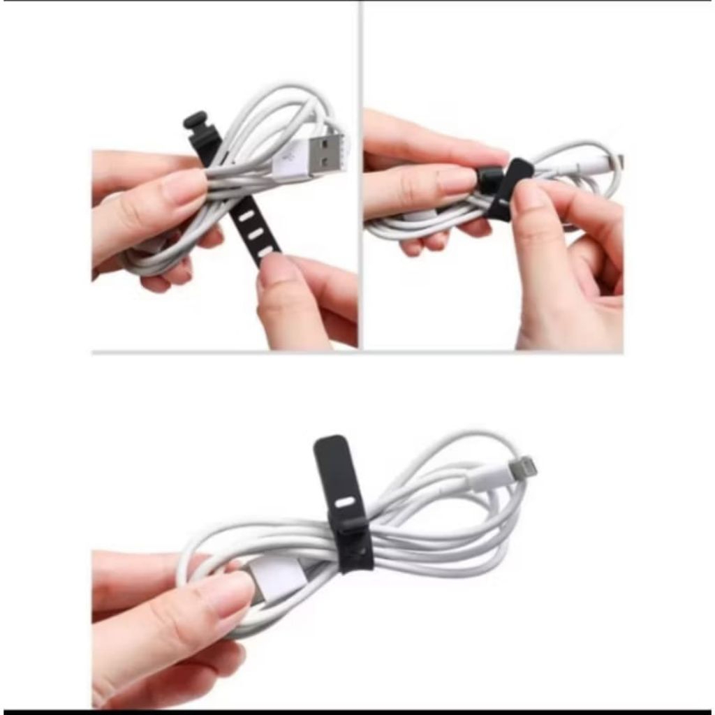 Pengikat Kabel Carger / Tali Kabel Carger / Penggulung / Pengikat