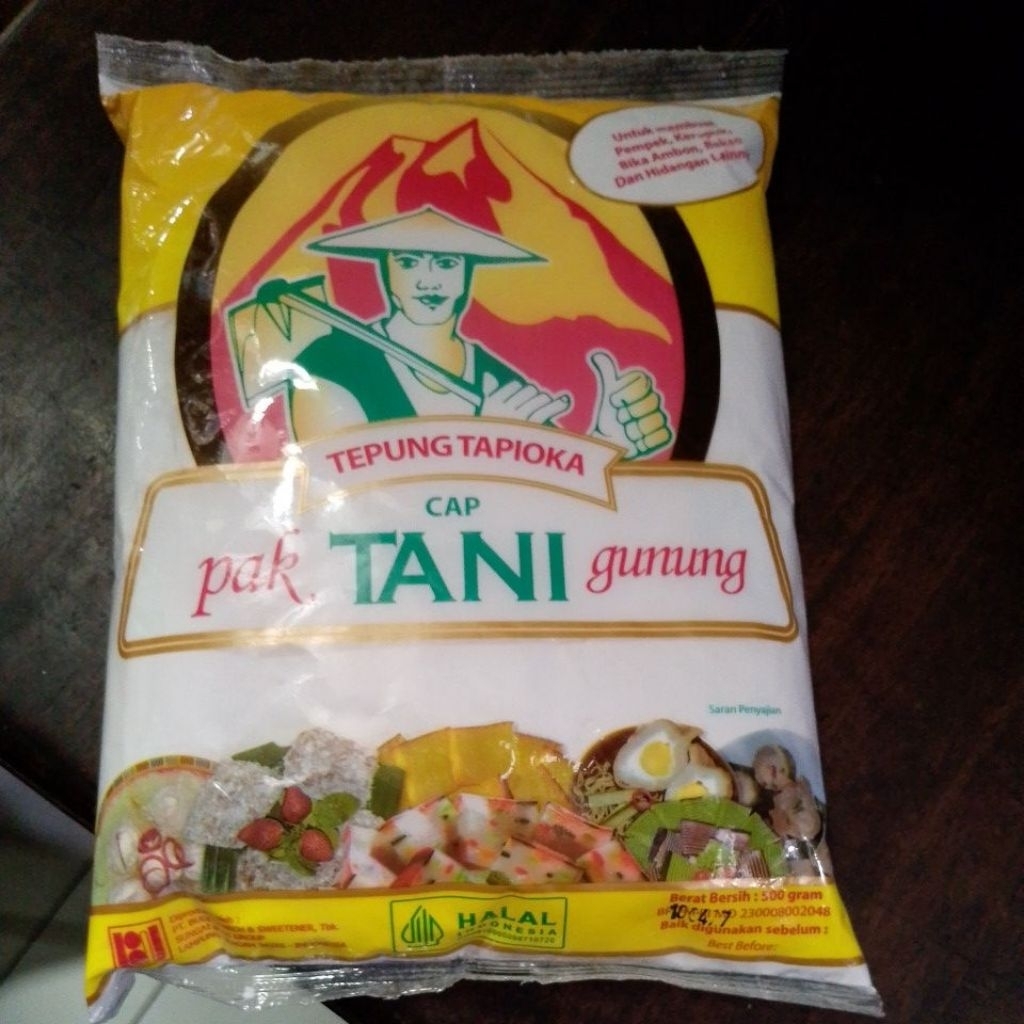 

tepung tapioka pak tani gunung