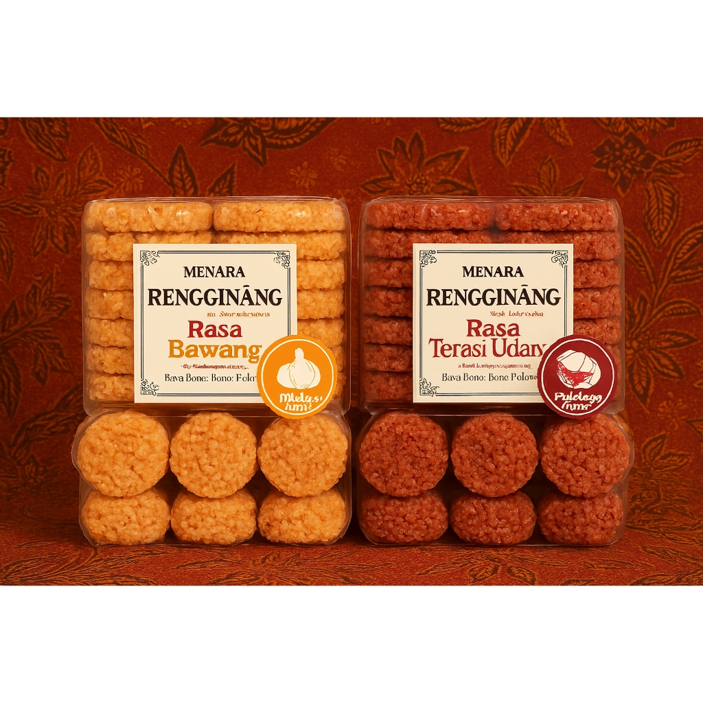 

Rengginang Mentah Besar Uk.6-7cm 500gr Marhaban Asli Malang