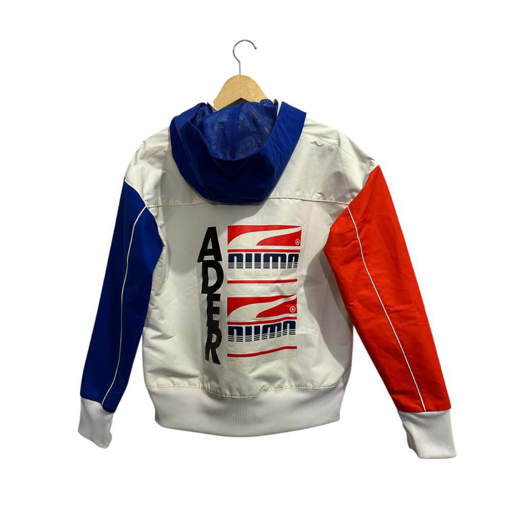 preloved jaket windbreaker puma x ader tri color size M