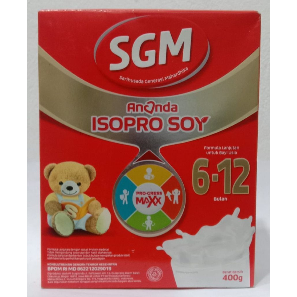 SGM isopro soya 6-12 bulan 400 gr