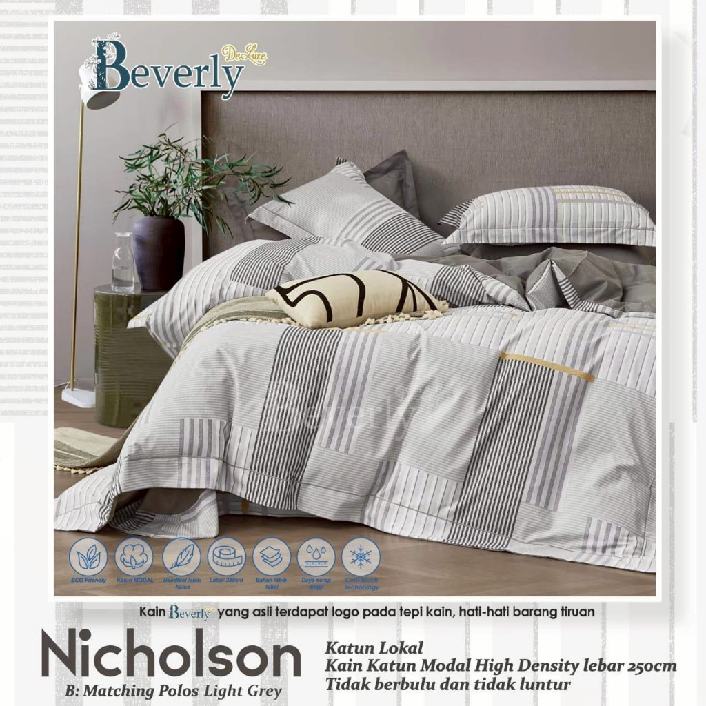 BEDCOVER SET MOTIF NICHOLSON
