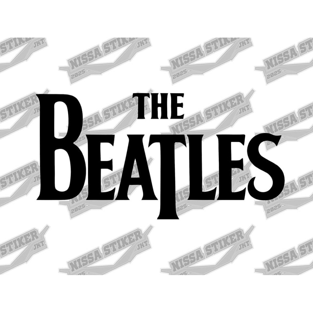 

Stiker cutting the Beatles stiker murah berkualitas