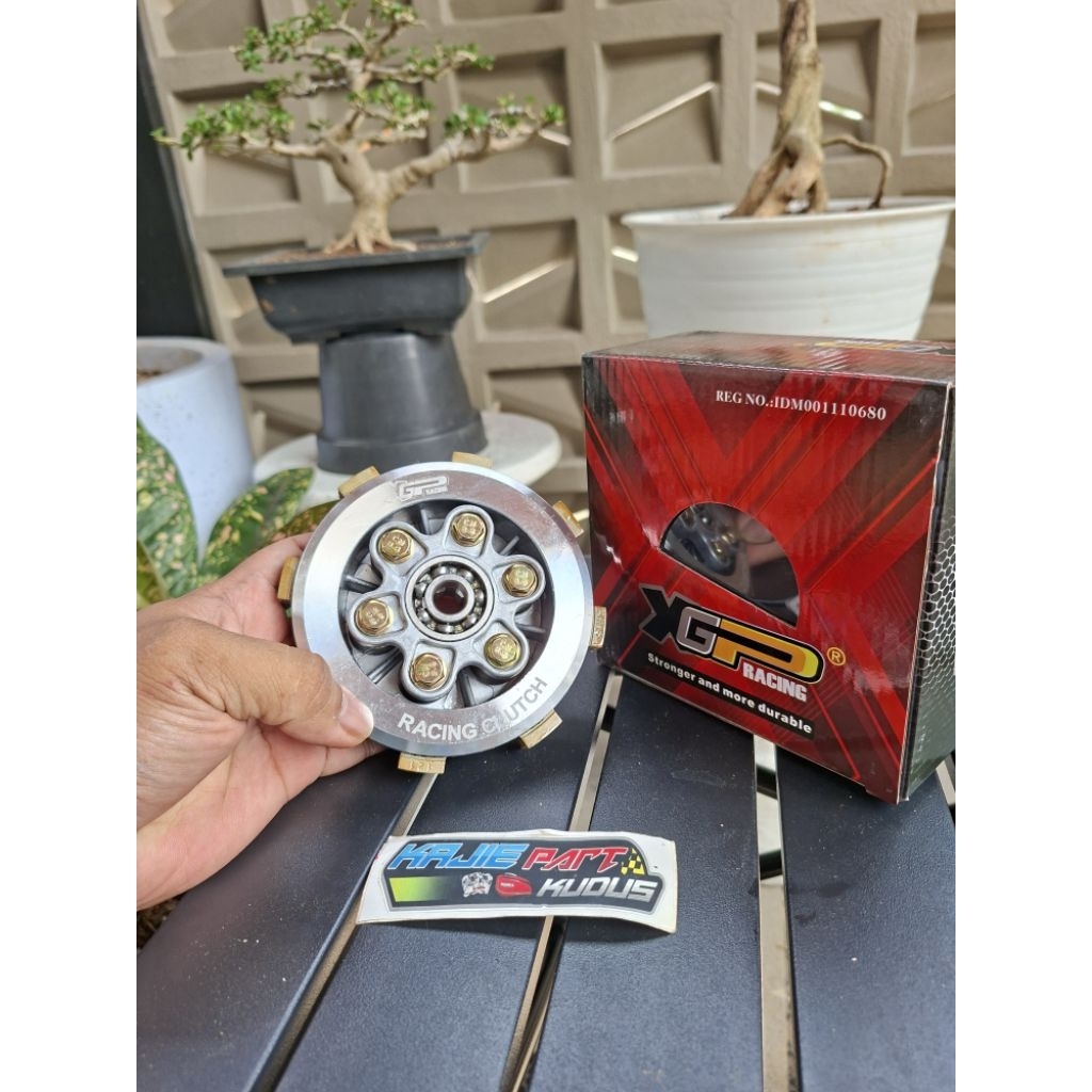 HOUSE RUMAH KAMPAS KOPLING PIR 6 SET KAMPAS 4 TANPA DRAF GEAR BUAT WIN GRAND SUPRA KODE XGP IMPORT