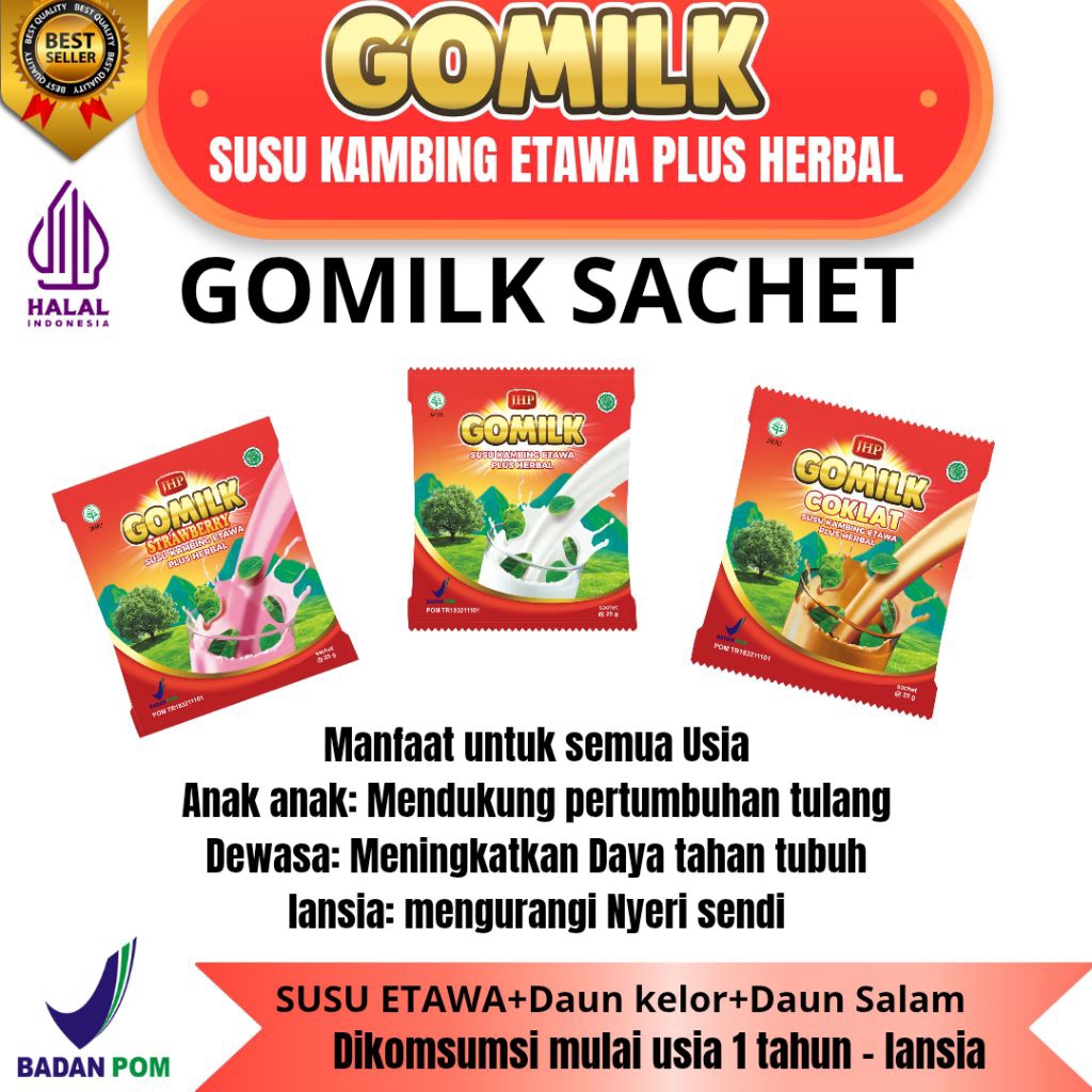 

GOMILK SUSU KAMBING ETAWA PLUS HERBAL DAUN KELOR