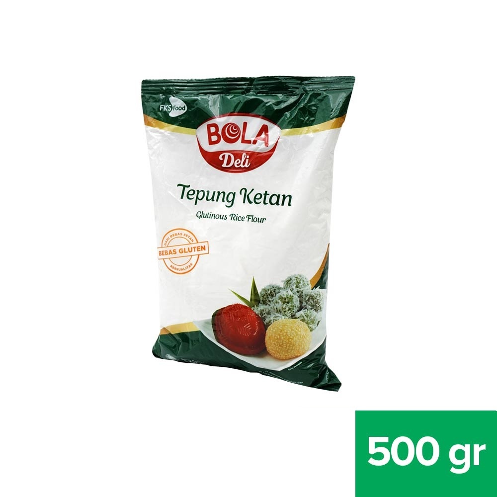 

Tepung Ketan Bola Deli 500g - Sayur Nusantara Lopis Ketan