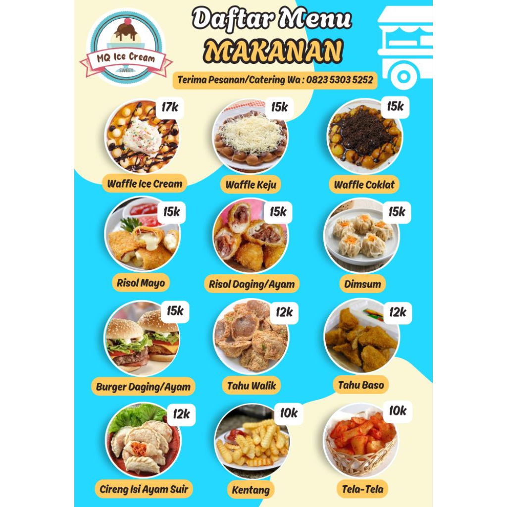 

Cetak Daftar Menu A4 1 sisi + Laminating