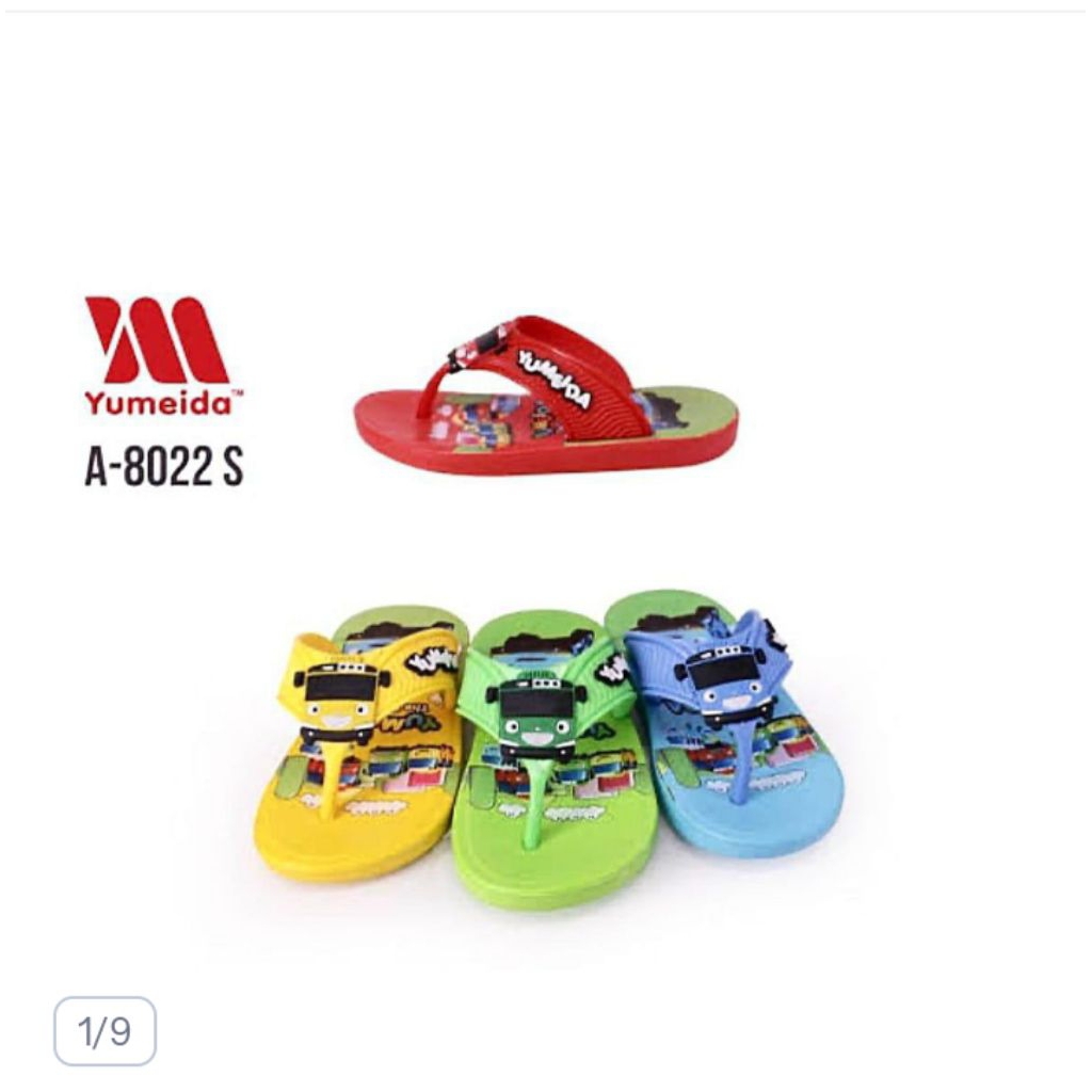 sandal anak sandal jepit yumeida tayo viral