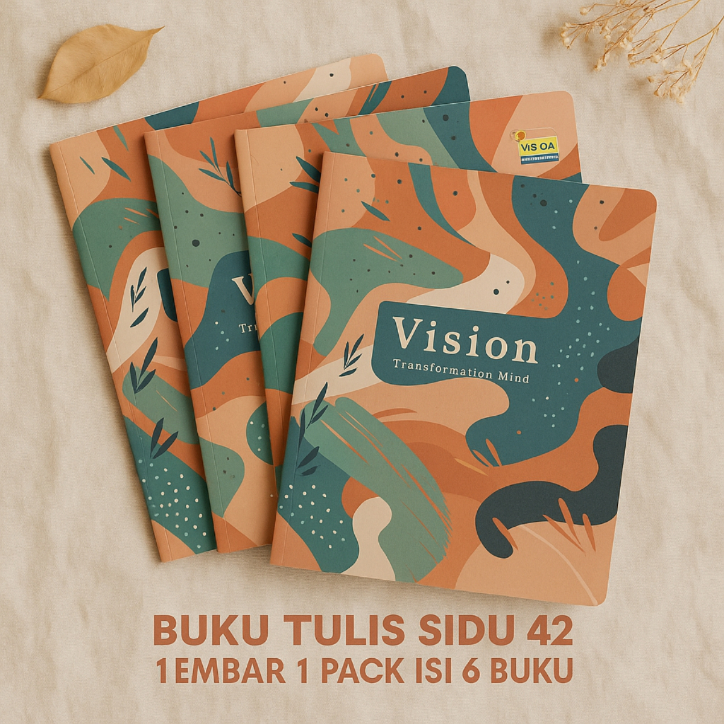 

Buku Tulis SIDU Sinar Dunia 42 Lembar (SATUAN 1 PCS BUKU) B5 Big Boss Campus Vision Random