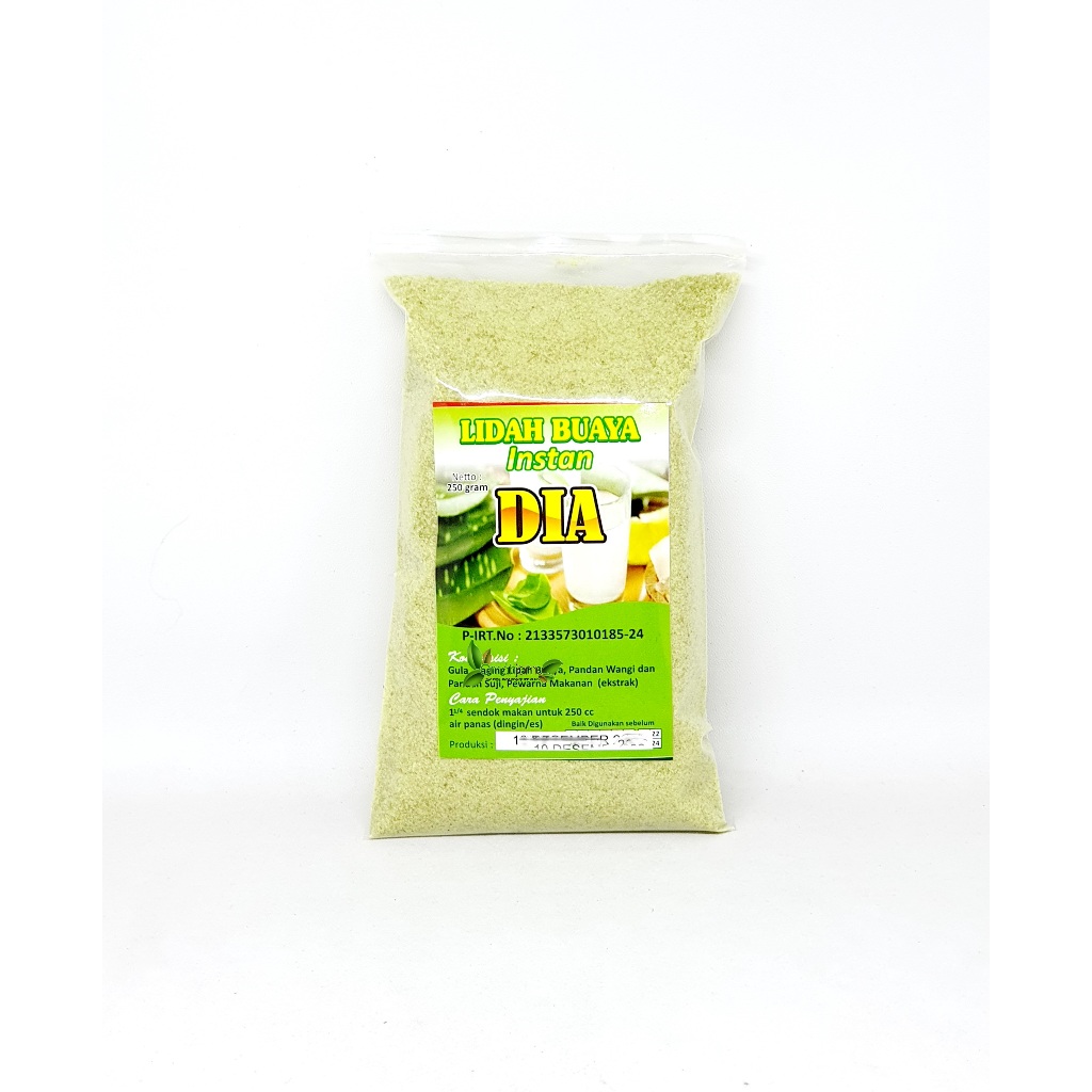 

Lidah Buaya Instan Dia 250 gr