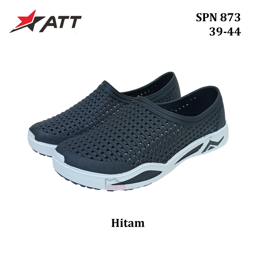 Att SPN 873 - Sepatu Slip On Karet Pria Dewasa Dan Remaja