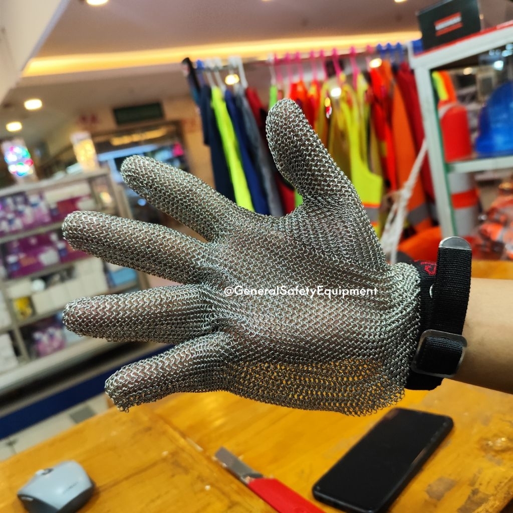 Sarung Tangan Baja Honeywell / Safety Glove Bahan Baja Honeywell / Sarung Tangan Baja Anti Cutting