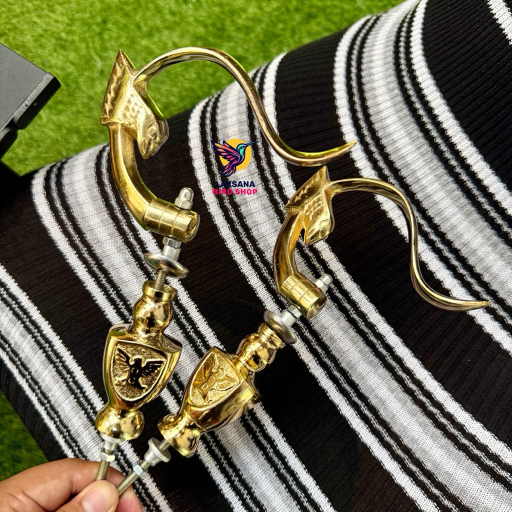 GANTUNGAN SANGKAR PION GARUDA GOLD, BISA DILIPAT, GANTUNGAN / CANTOLAN SANGKAR KOTAK