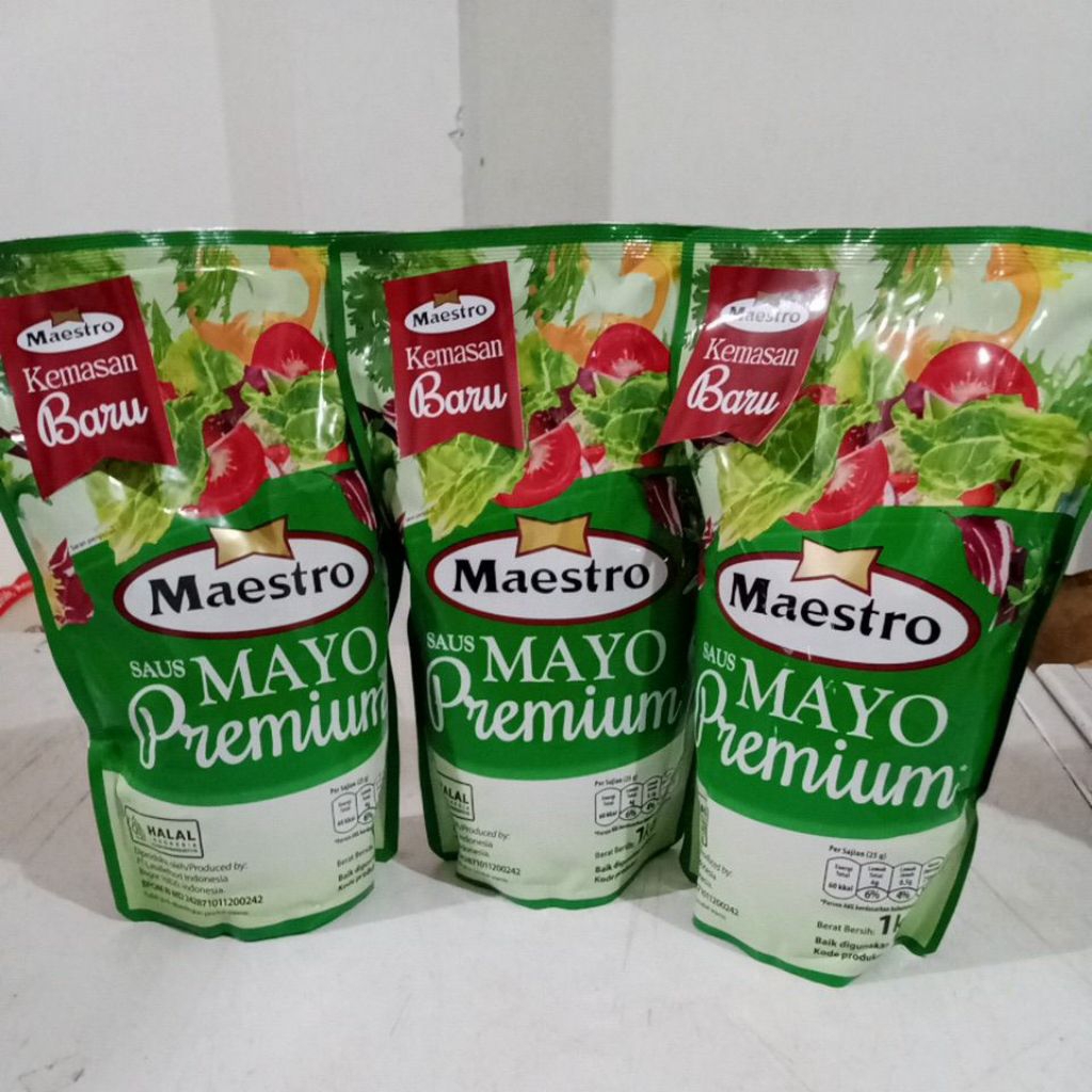 

Maestro Mayonnaise Light 1 kg I Salad Dressing