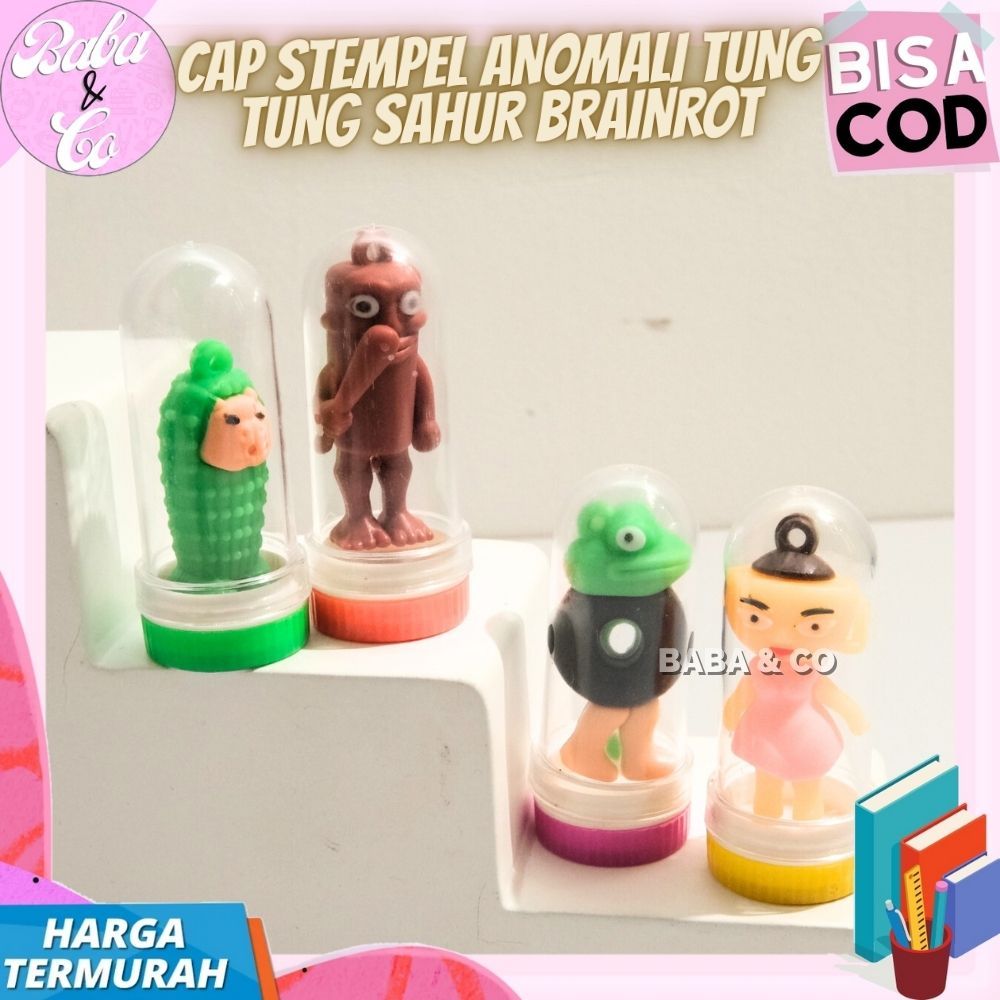 

CAP STAMPEL TUNG TUNG ANOMALI BRAIN ROT LUCU UNIK MAINAN STEMPEL CAP BASAH TUNG TUNG SAHUR MINATUR CAP STAMP ANOMALI BRAINROT